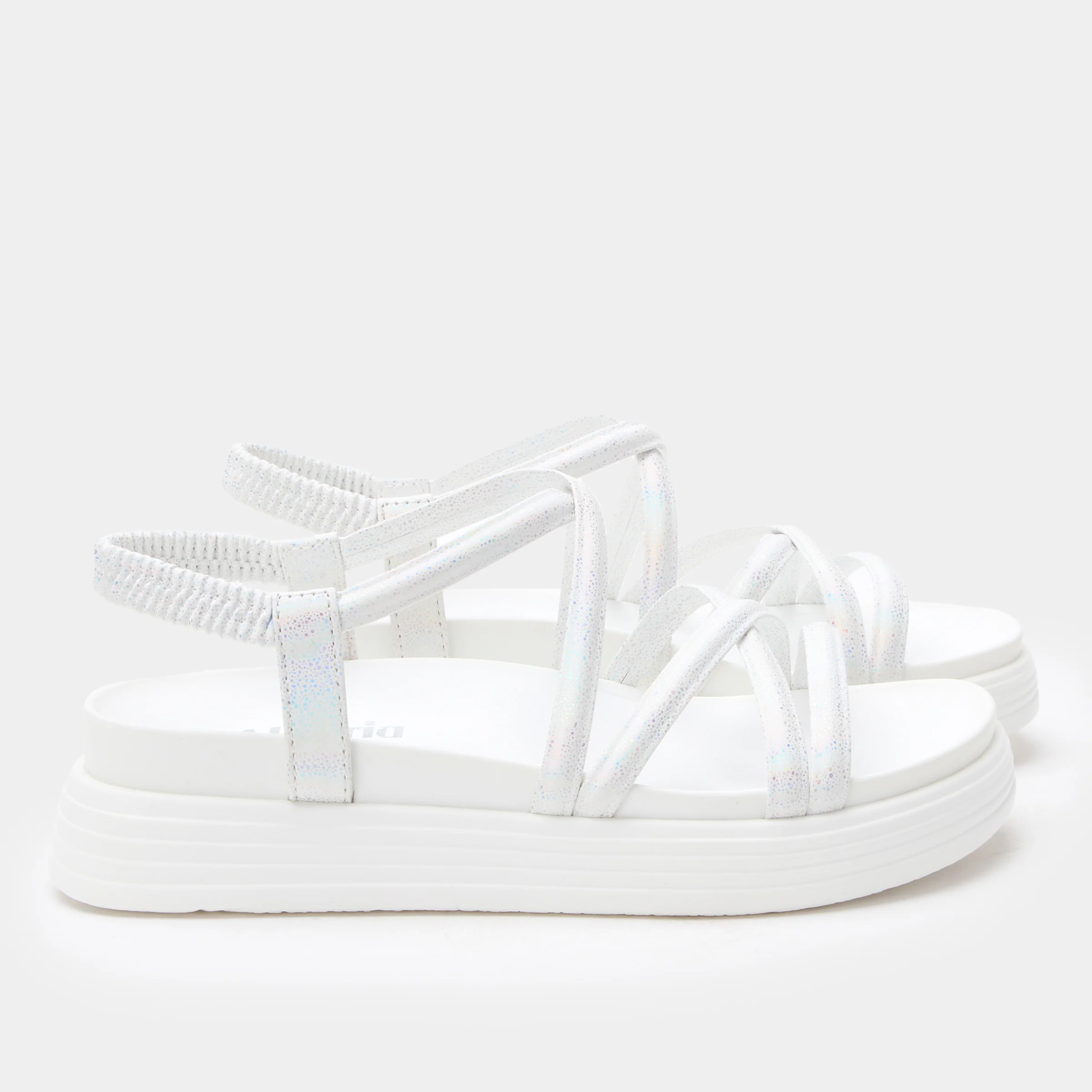 Alegria Audie Phosphorescence White Sandal