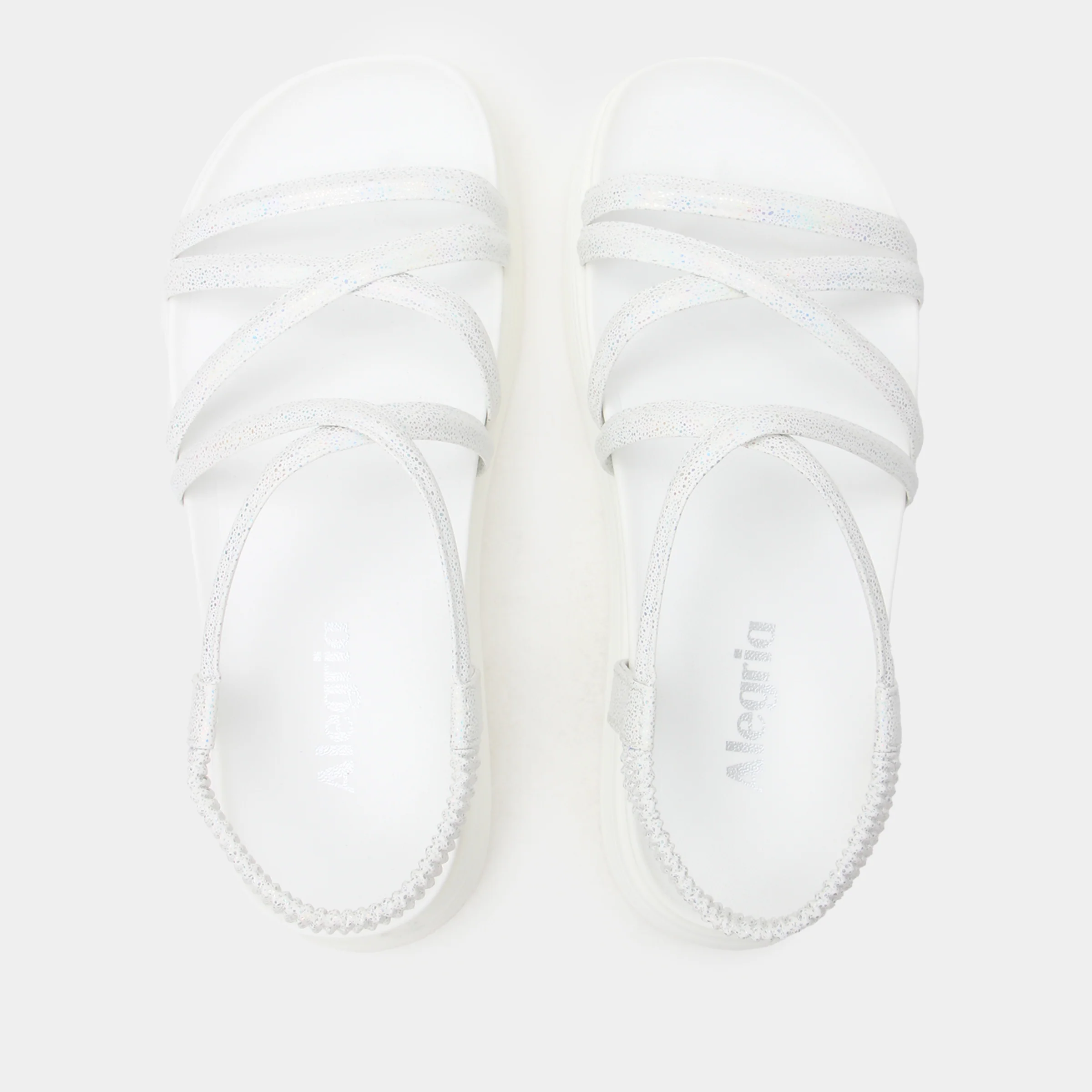 Alegria Audie Phosphorescence White Sandal