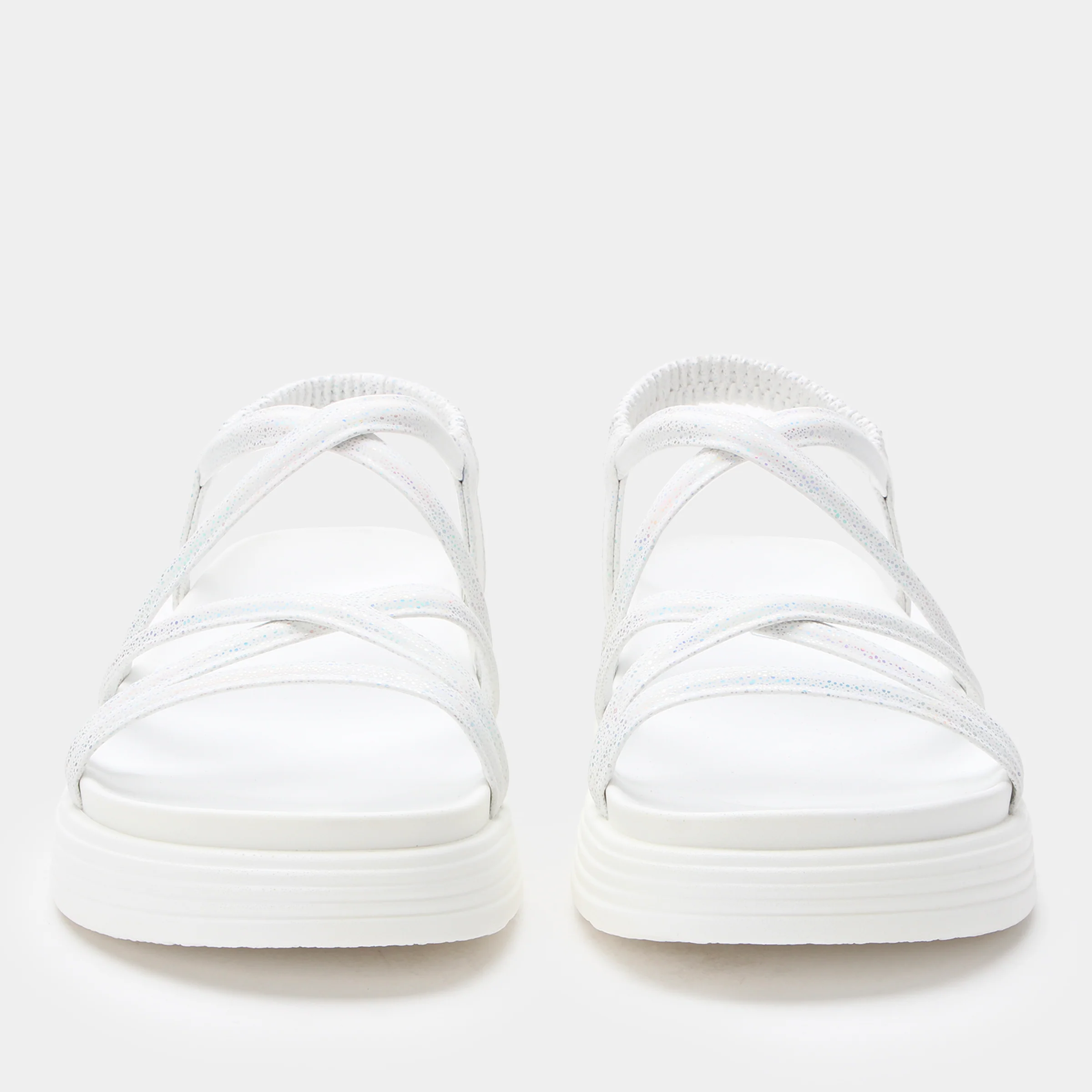 Alegria Audie Phosphorescence White Sandal