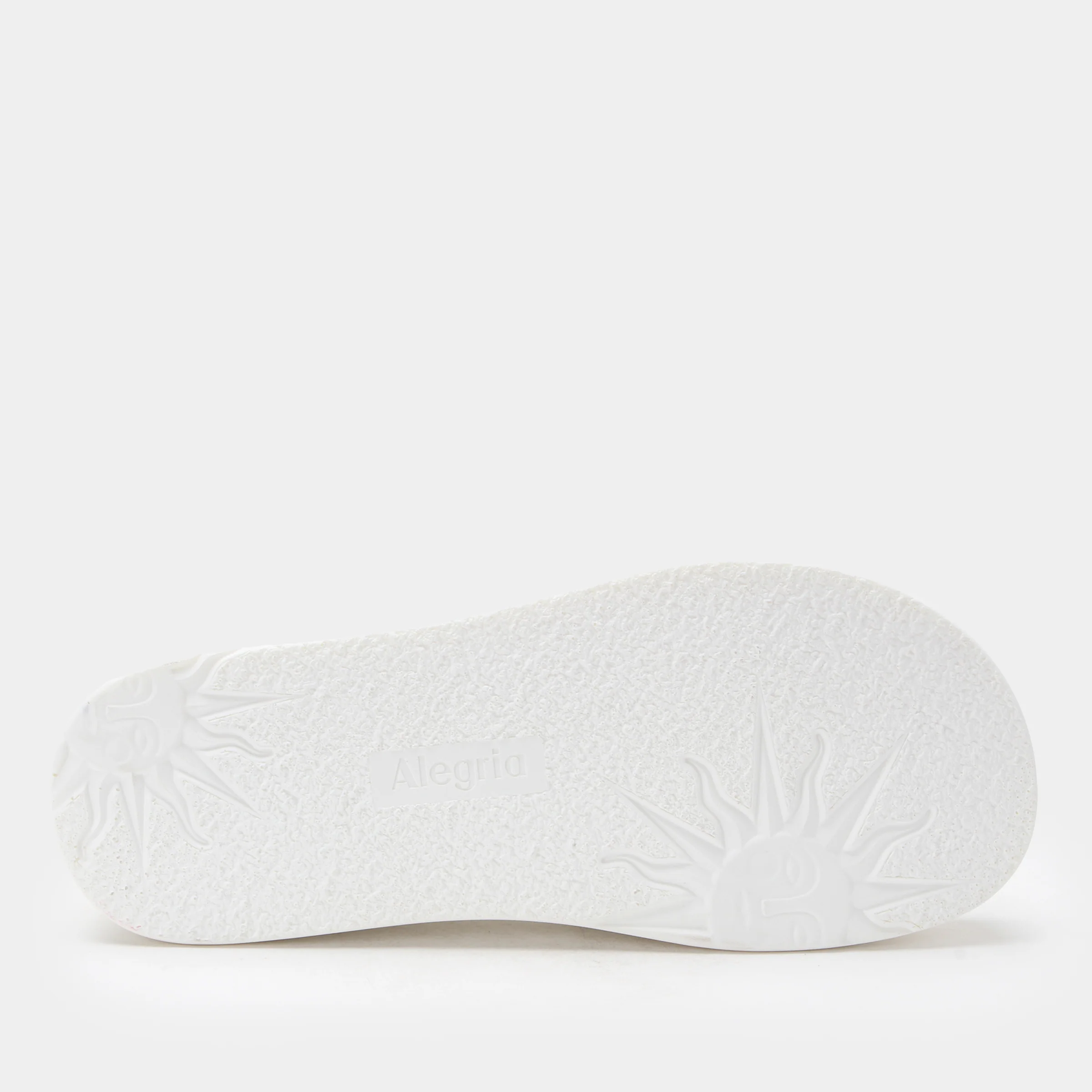 Alegria Audie Phosphorescence White Sandal