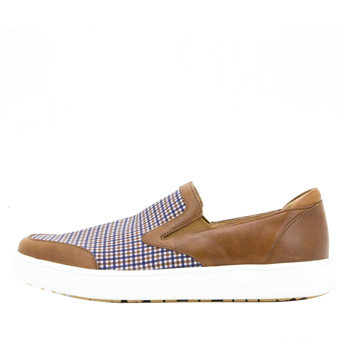 Alegria Men's Bender Tan Plaid 4 Alegria Men's Bender Tan Plaid
