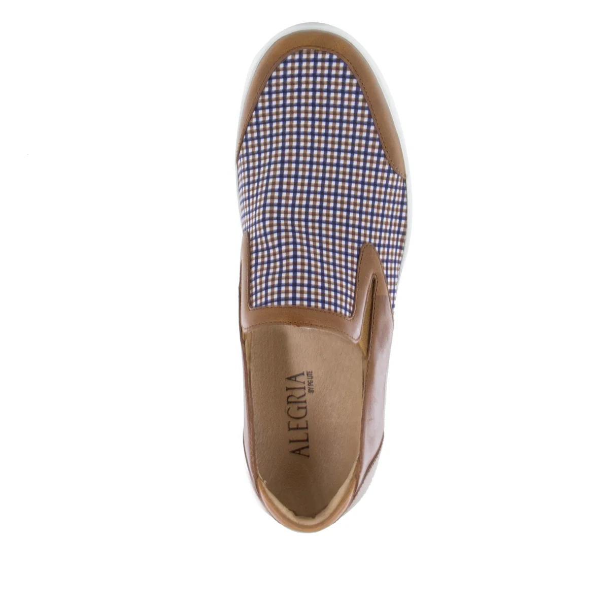 Alegria Men's Bender Tan Plaid 6 Alegria Men's Bender Tan Plaid