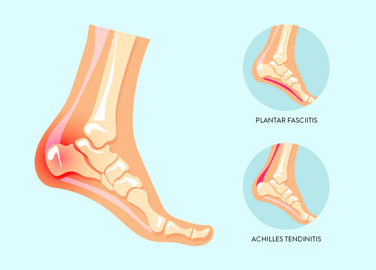 heel pain diagram 2